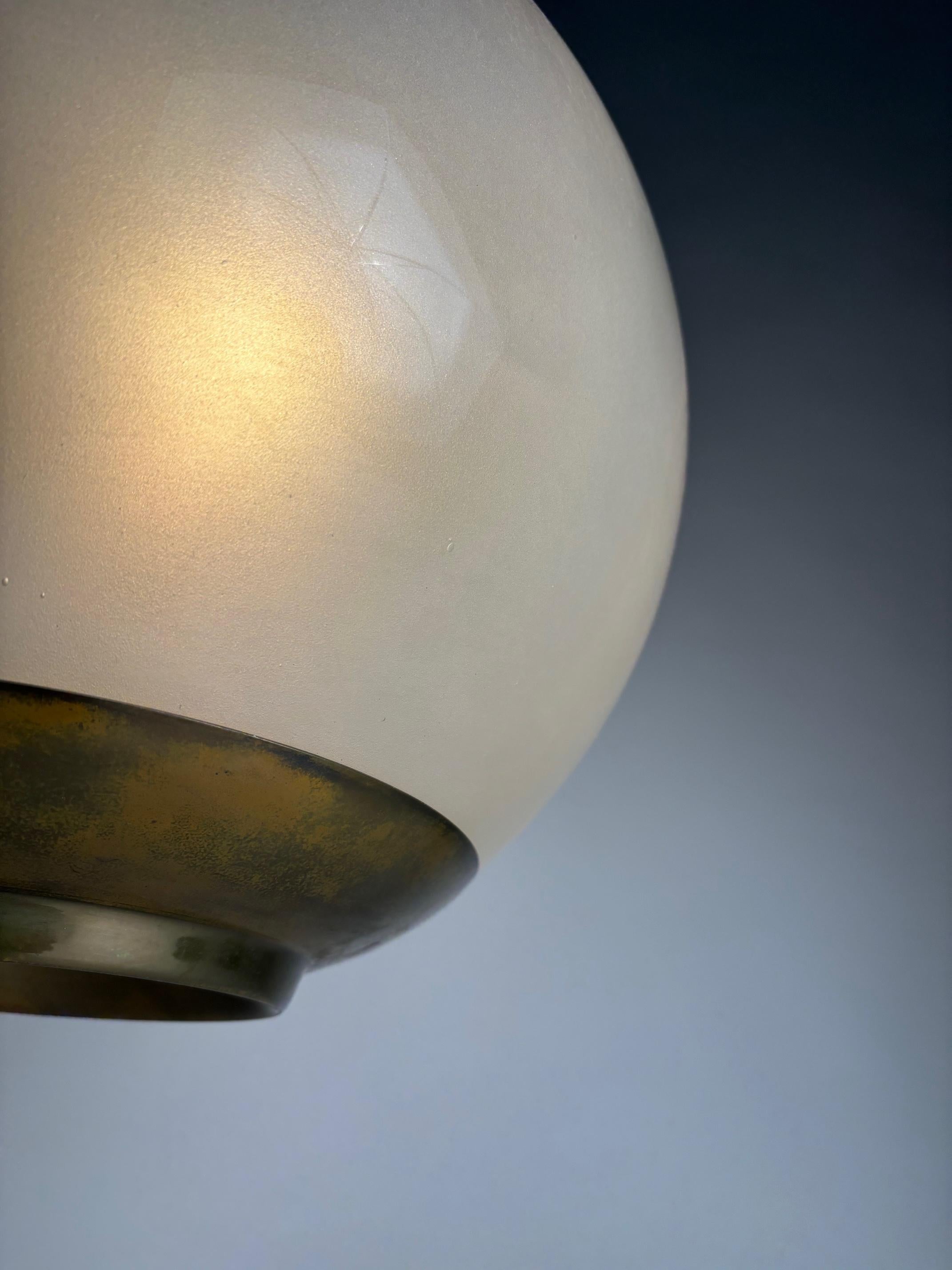 Mid-20th Century Pair of Mid-Century LS2 Chandeliers by L. Caccia Dominioni for Azucena For Sale