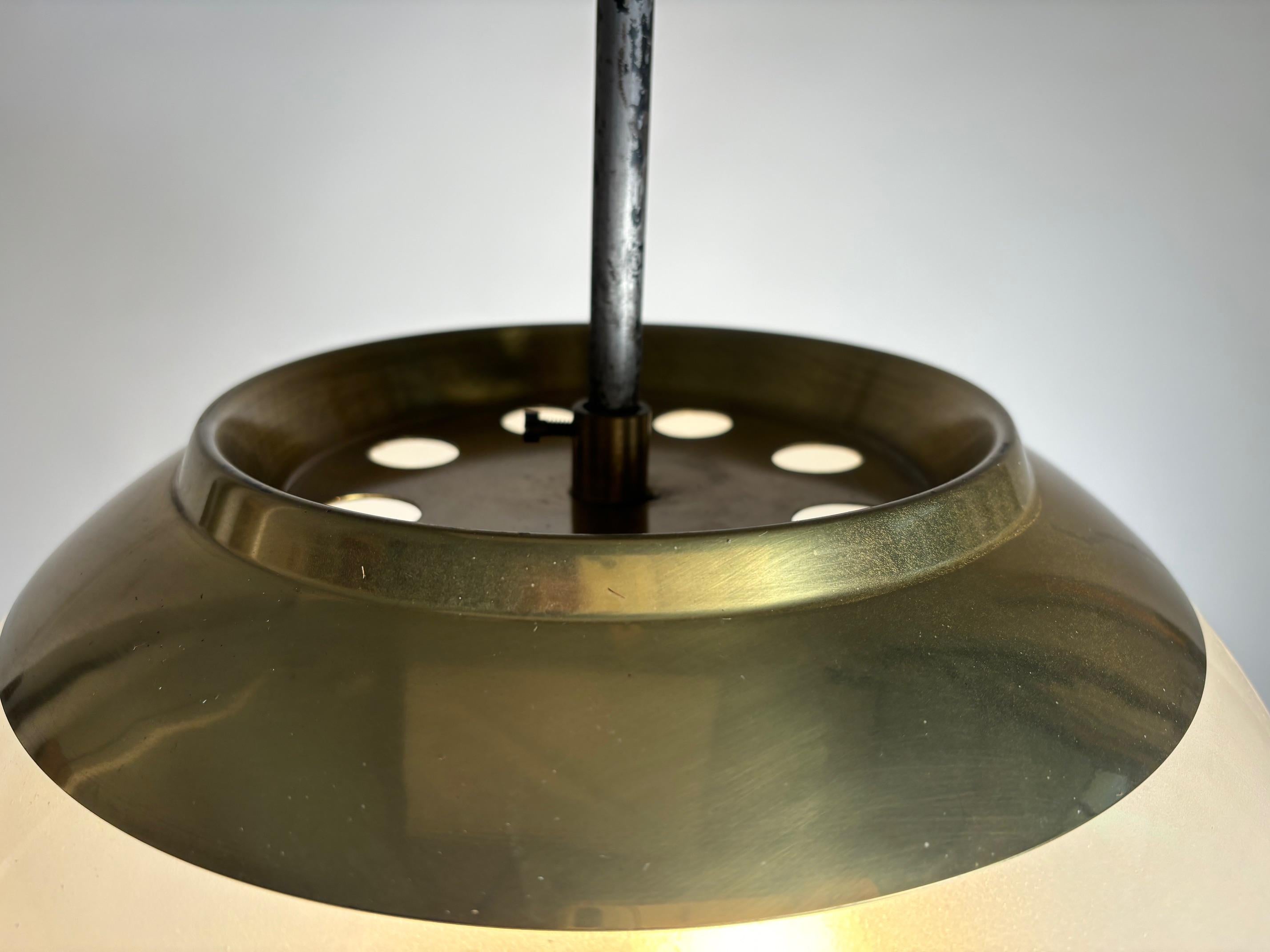 Pair of Mid-Century LS2 Chandeliers by L. Caccia Dominioni for Azucena For Sale 1