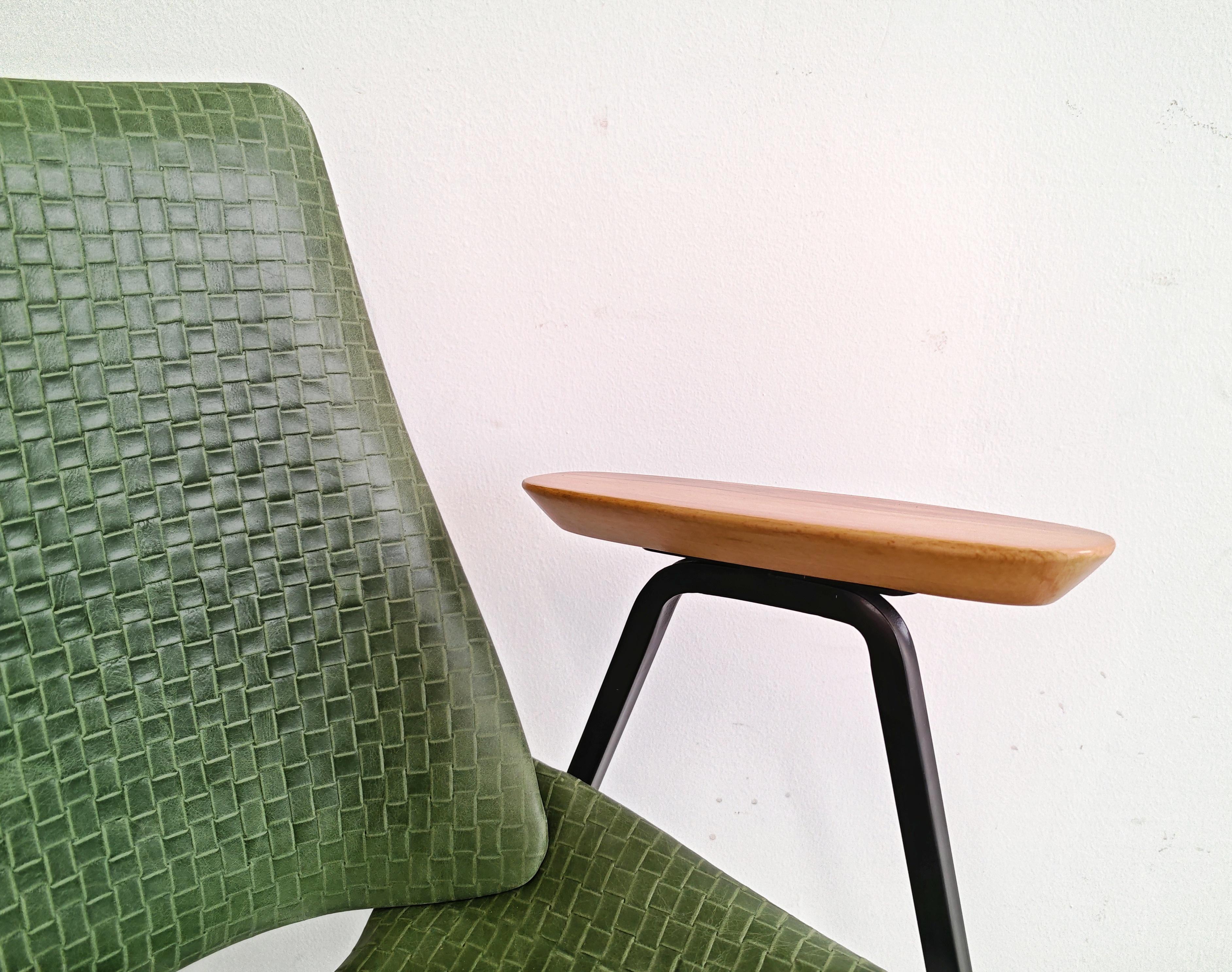 Paire de chaises Lupina du milieu du siècle par Niko Kralj pour Stol Kamnik, Yougoslavie 1956 en vente 6