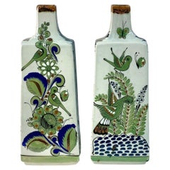 Pair of Midcentury Mexican Folk Art Vases