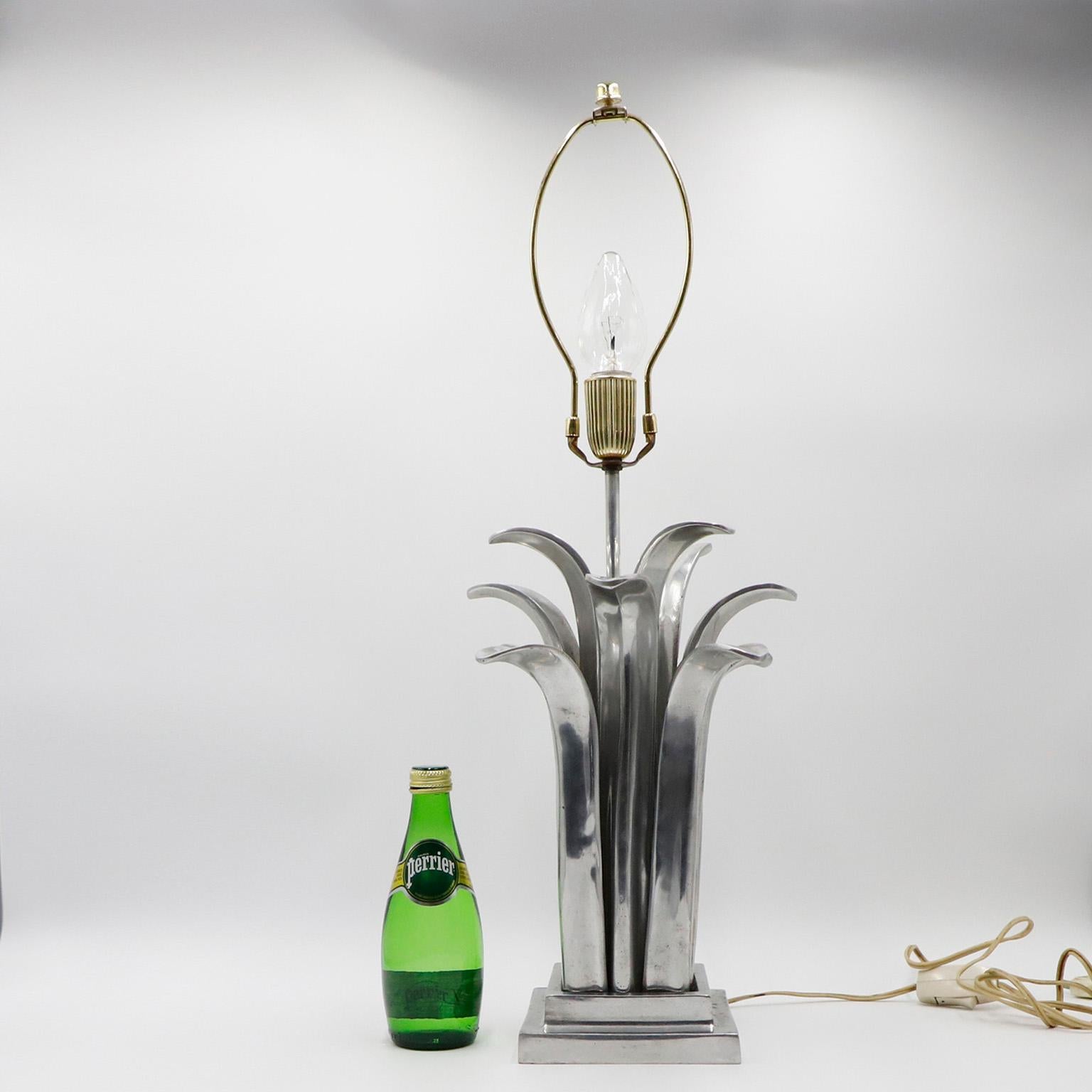 Pair of Mid Century Mexican Modernist Table Lamps In Good Condition For Sale In Mexico City, CDMX