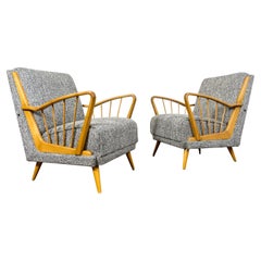 Pair of Mid-Century Modern Armchairs 1950s Germany