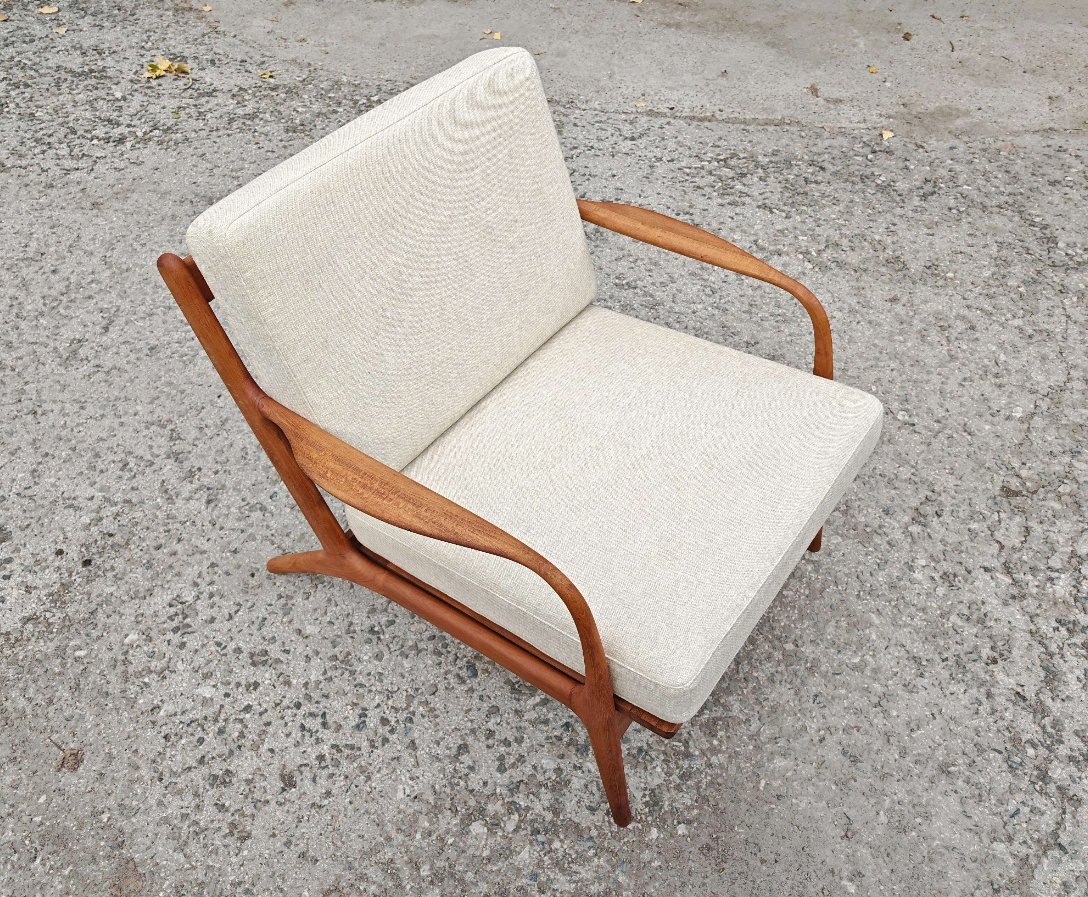 Milieu du XXe siècle Pair of Mid Century Modern Armchairs by Adrian Pearsall, model 2315-C, USA 1960s en vente