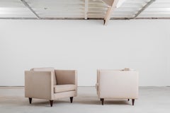 Pair of Mid-Century Modern Armchairs by Joaquim Tenreiro, Brazil, 1960s