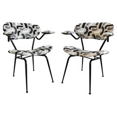 Paire de fauteuils modernes du milieu du siècle dernier conçus par Gastone Rinaldi pour RIMA
