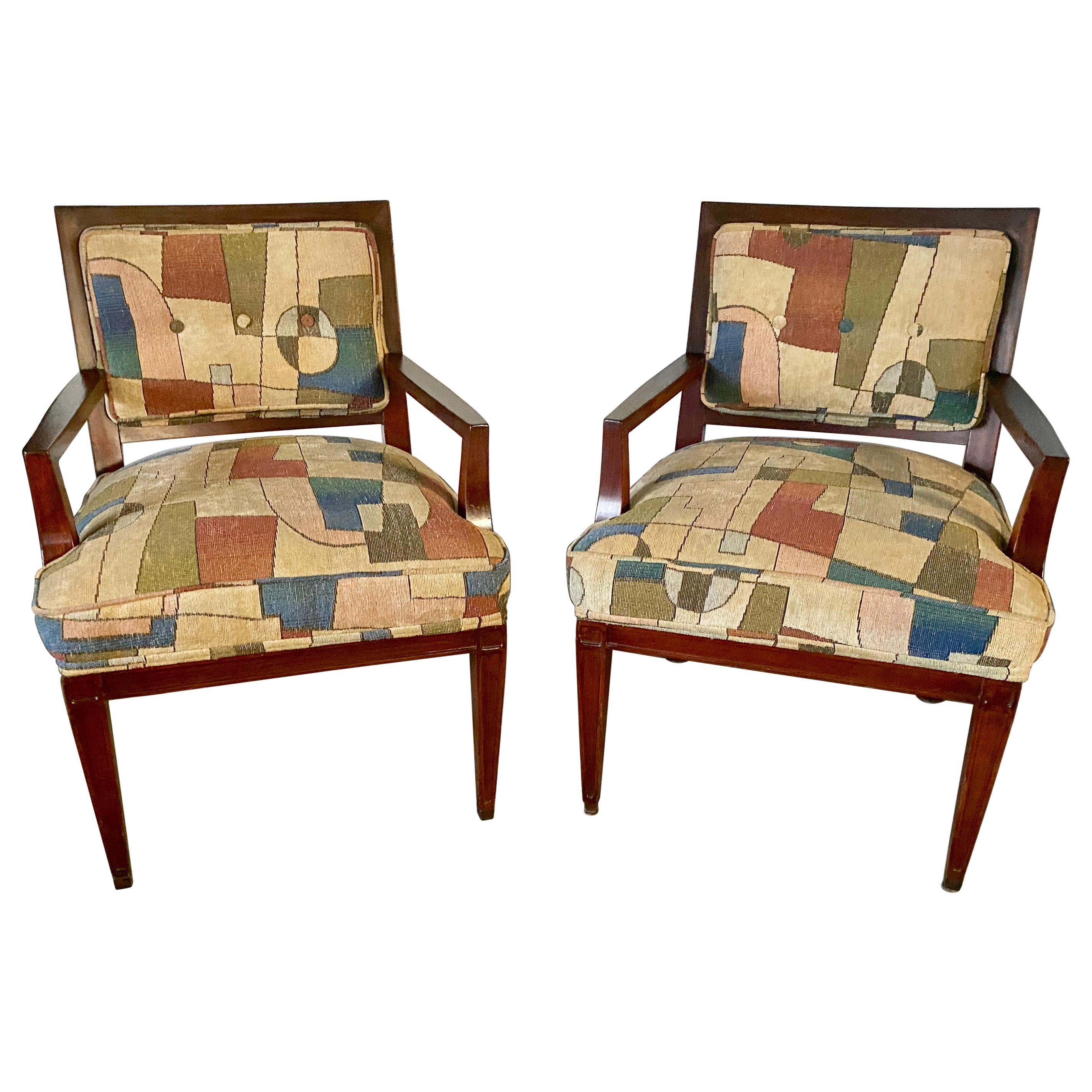 Pair of Mid-Century Modern Armchairs