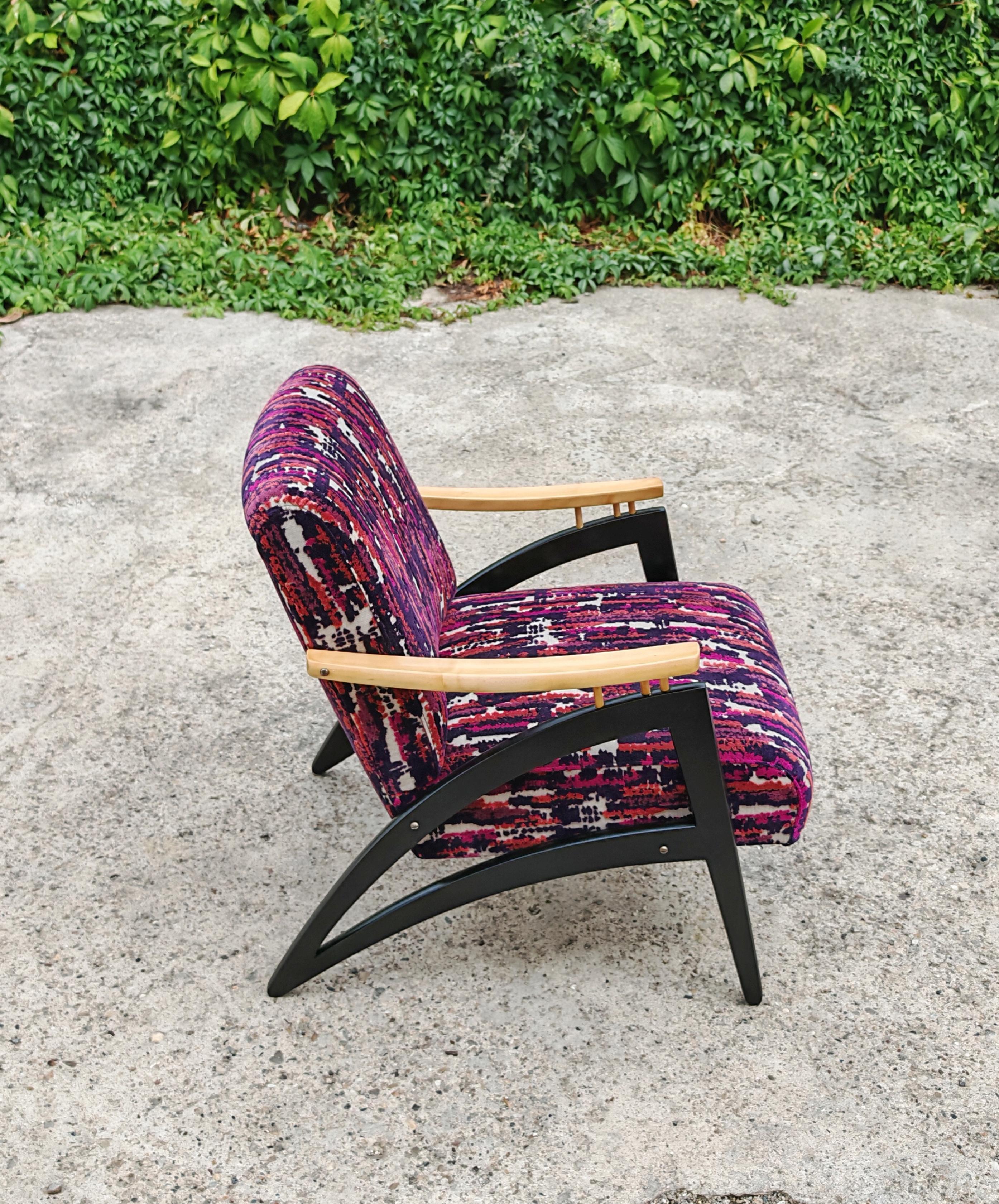 Coppia di poltrone moderne del Mid Century 