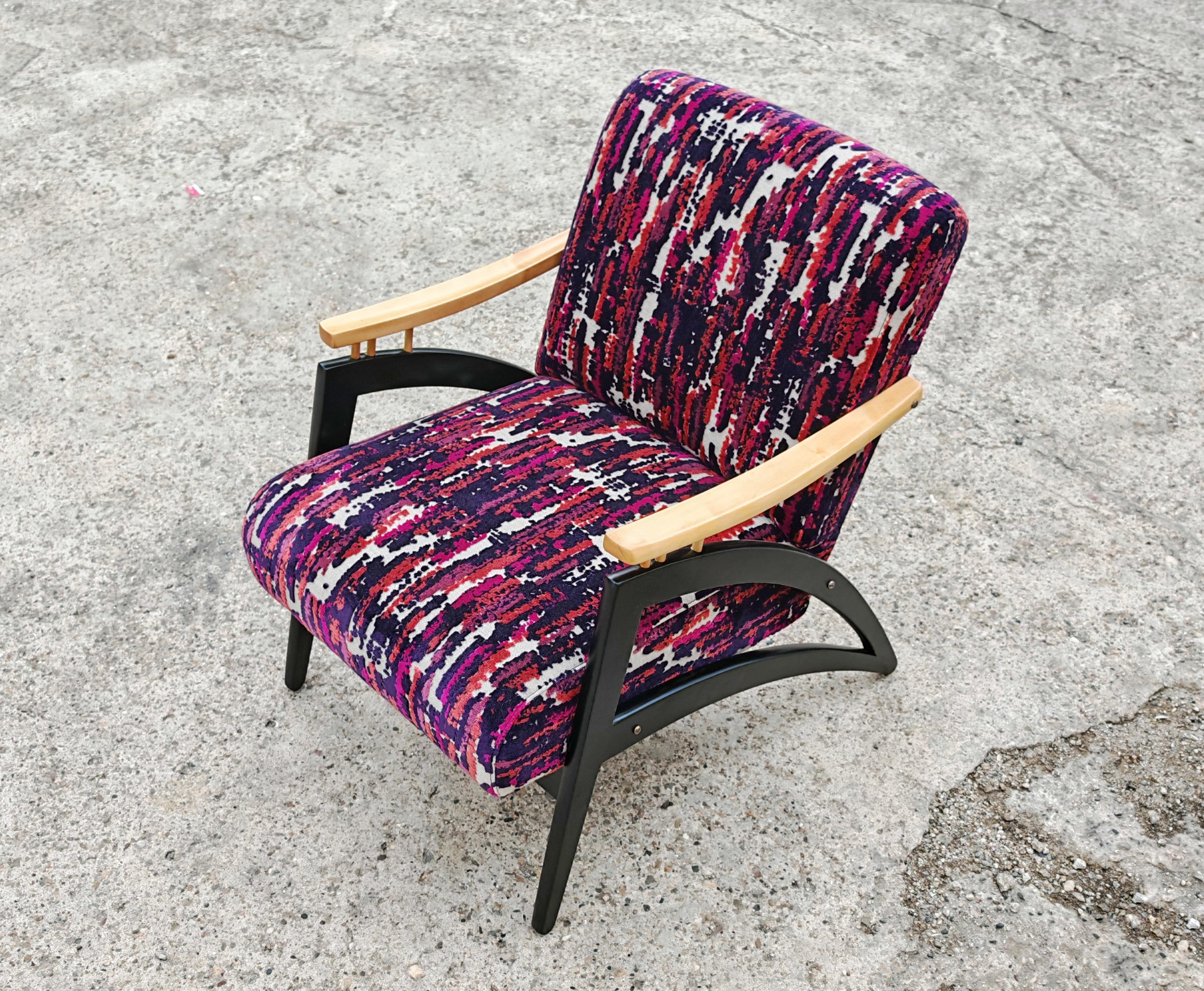 Coppia di poltrone moderne del Mid Century 