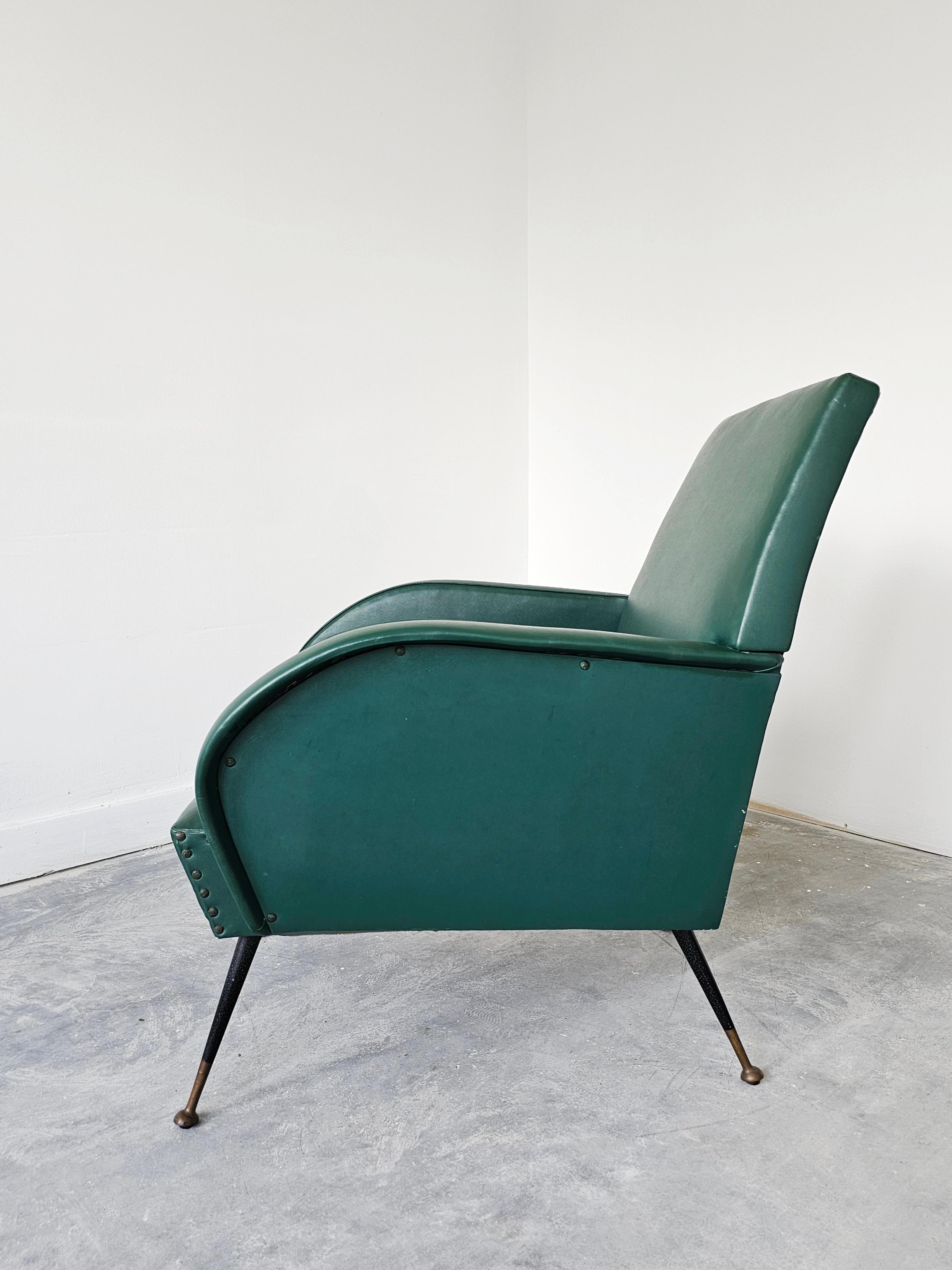 Paire de fauteuils The Moderns dans le style de Marco Zanuso, Italie, années 1950 en vente 6