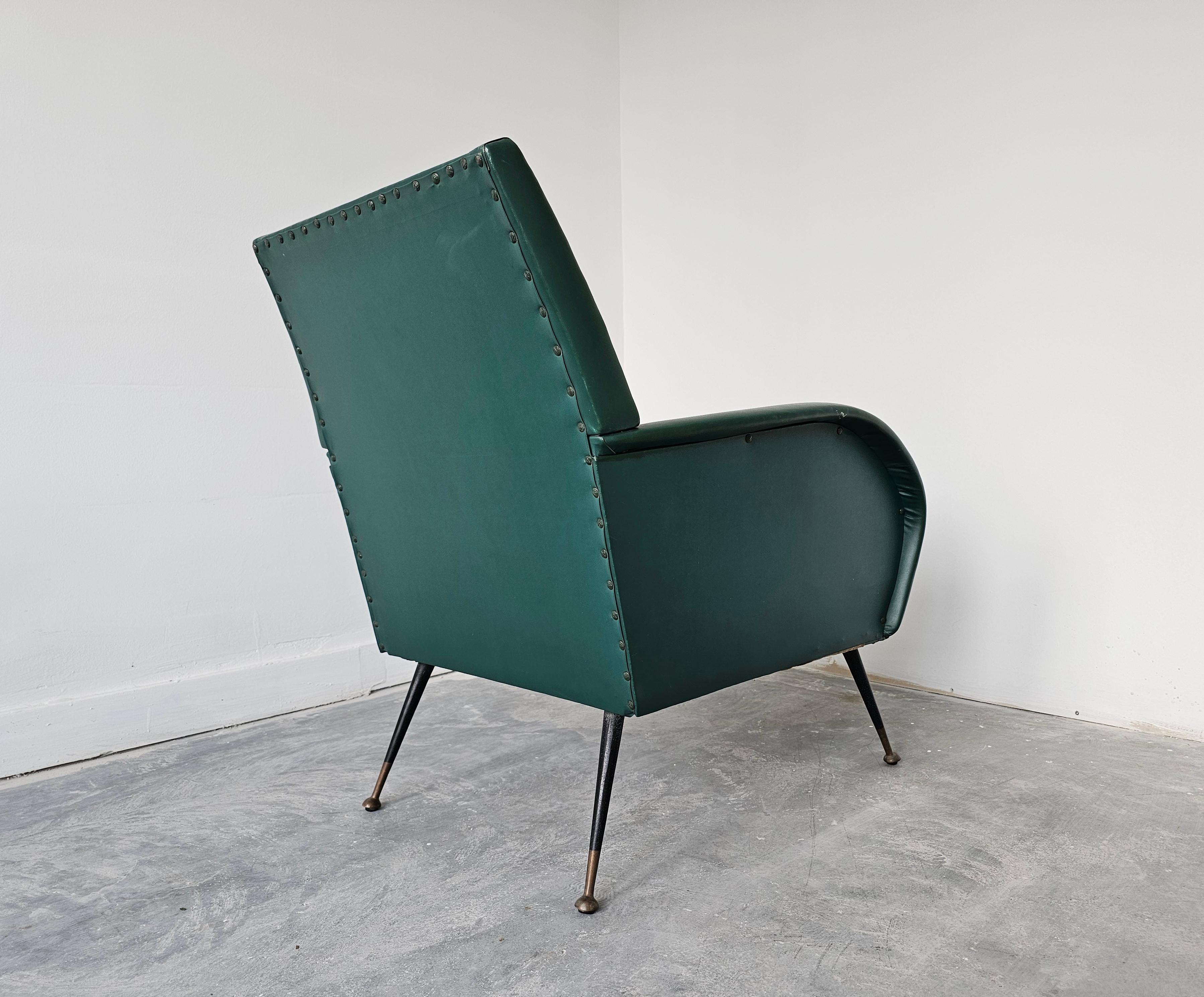Paire de fauteuils The Moderns dans le style de Marco Zanuso, Italie, années 1950 en vente 1
