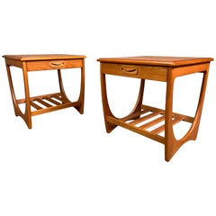 Pair of Mid-Century Modern "Astro" Teak Side Tables by G Plan