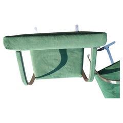 Pair of Mid Century Modern Bauhaus Styled Brno Chairs  Ludwig Mies van DerRohe