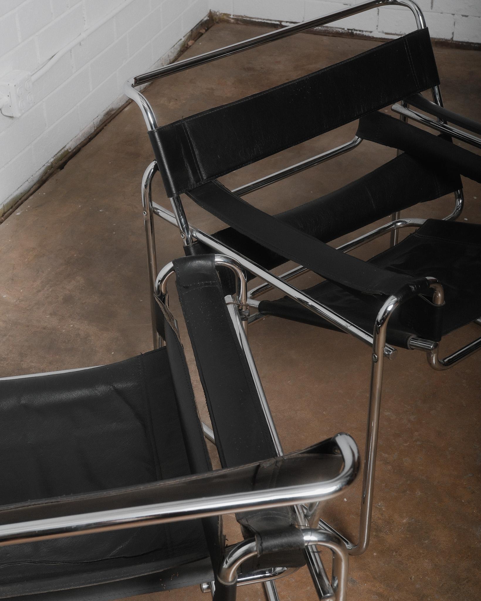 Paire de fauteuils Bauhaus 