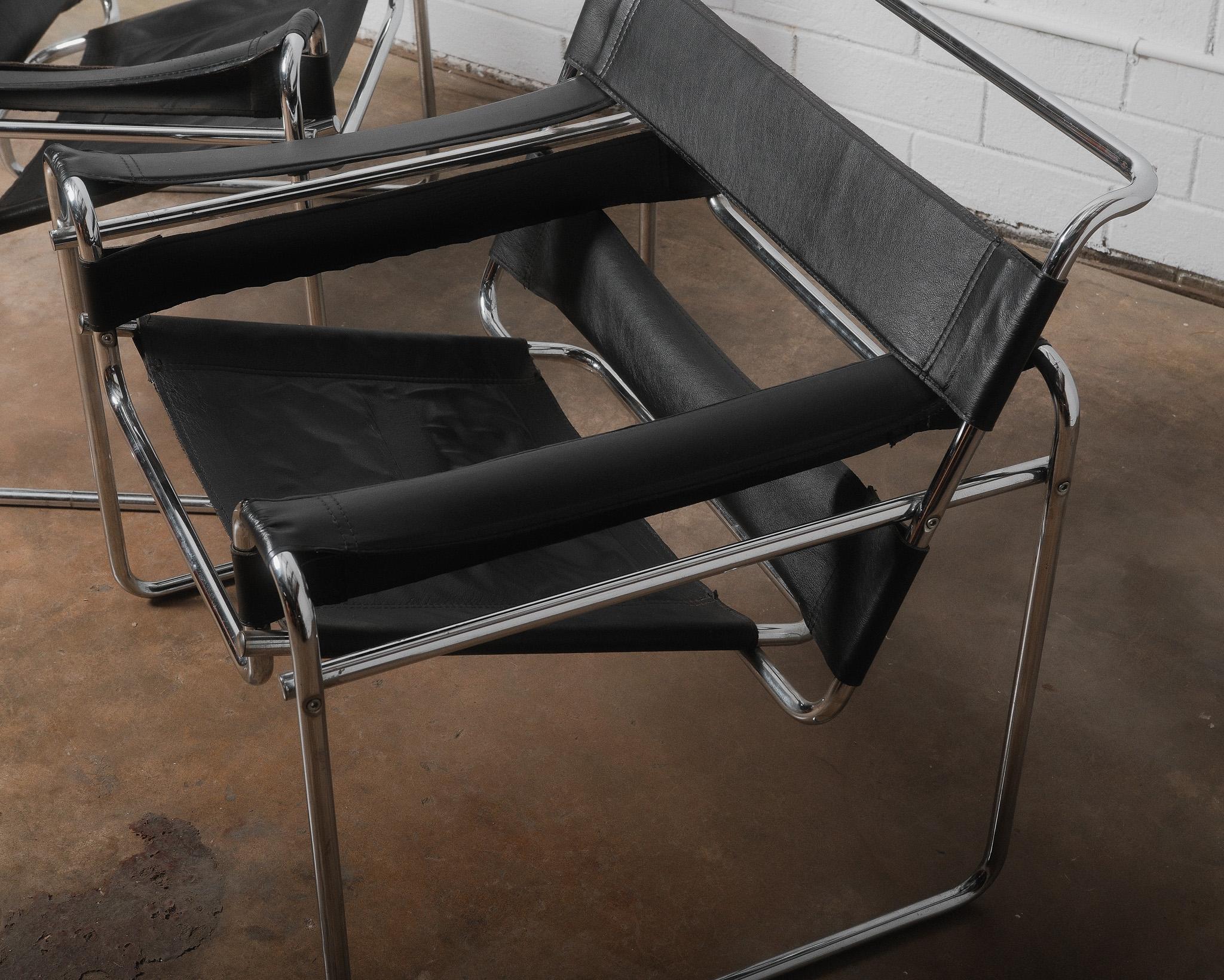 20ième siècle Paire de fauteuils Bauhaus 