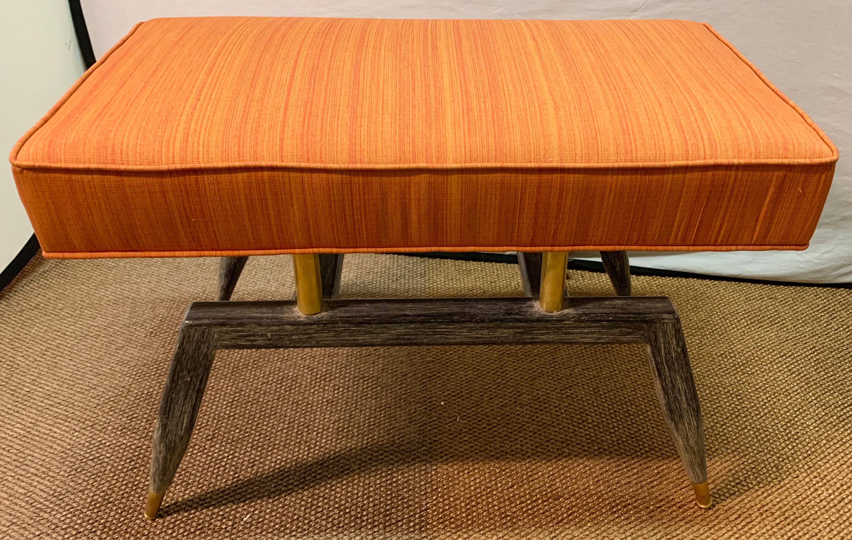 Pair of Mid-Century Modern Benches In Good Condition In Stamford, CT