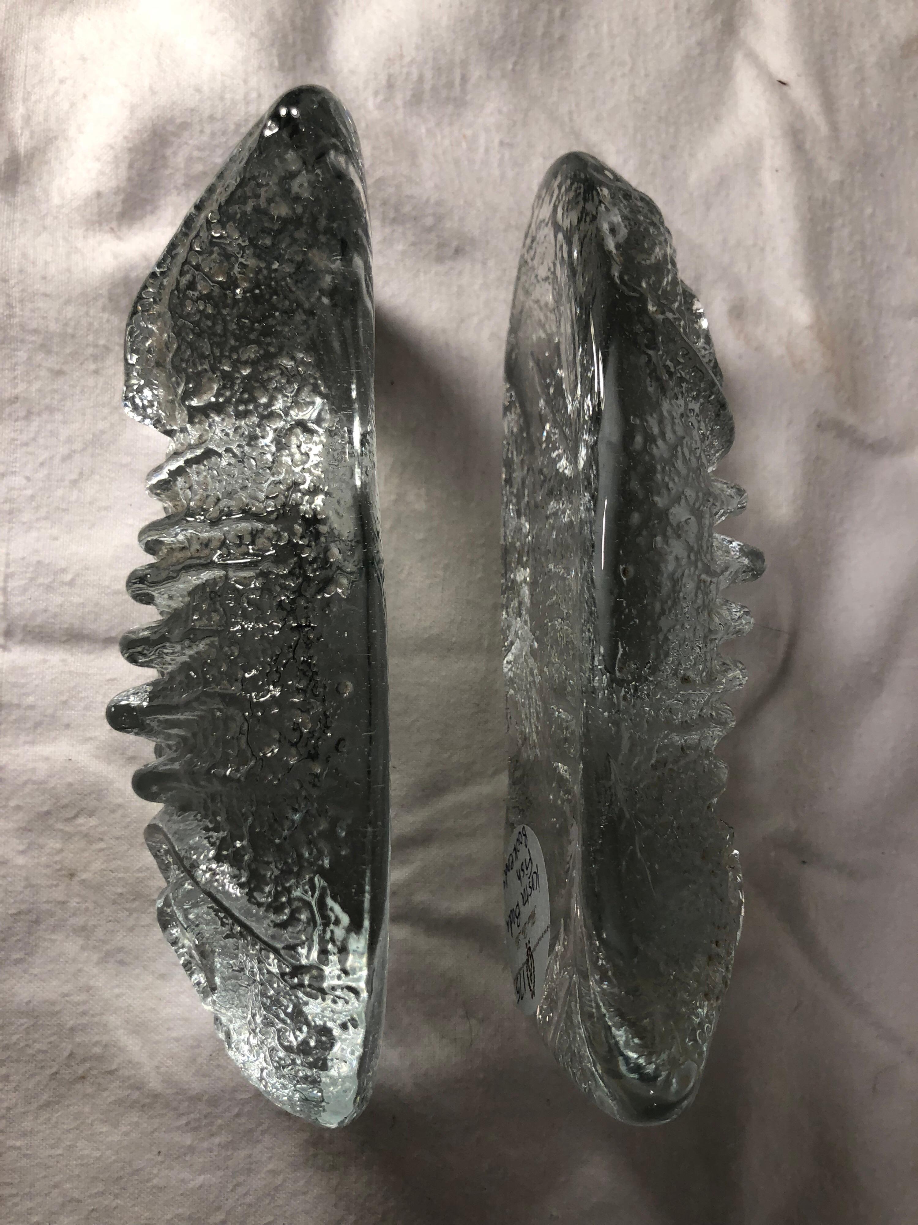 Pair of Mid-Century Modern Blenko Fish Bookends 8