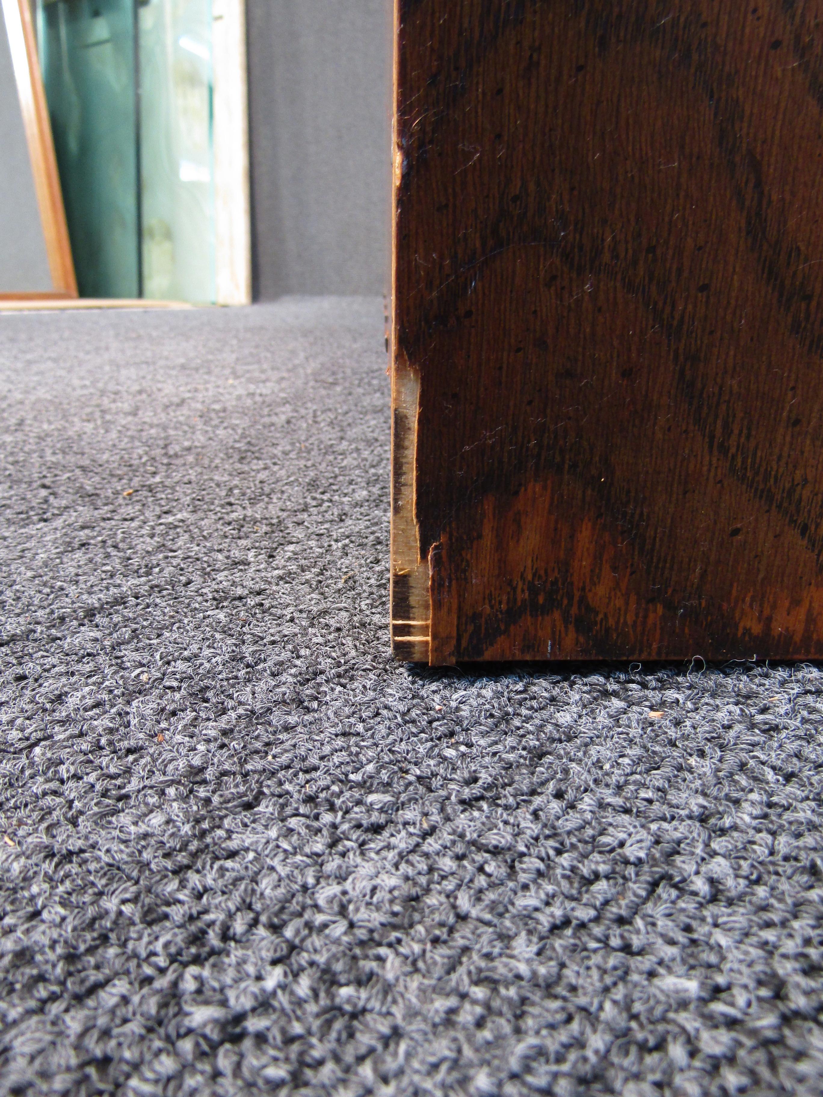 Pair of Mid-Century Modern Brutalist Oak End Tables 2