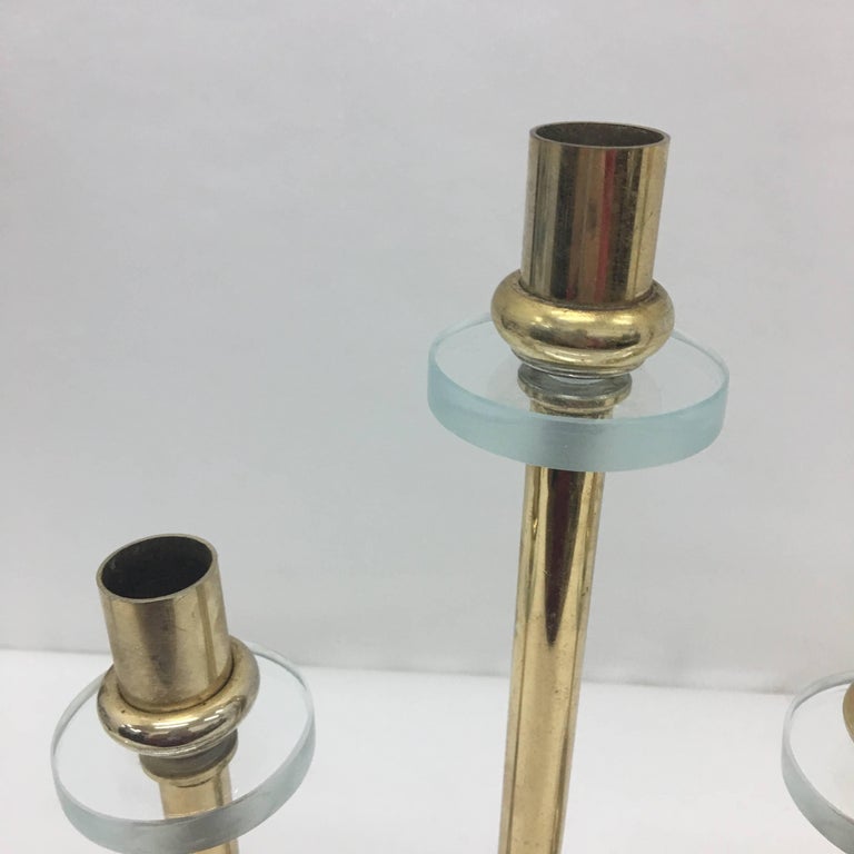 Pair of Mid-Century Modern Candlesticks Made in Italy, circa 1950 For ...