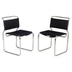 Pair of Mid Century Modern “CH66" Dining Chairs by Nicos Zographos