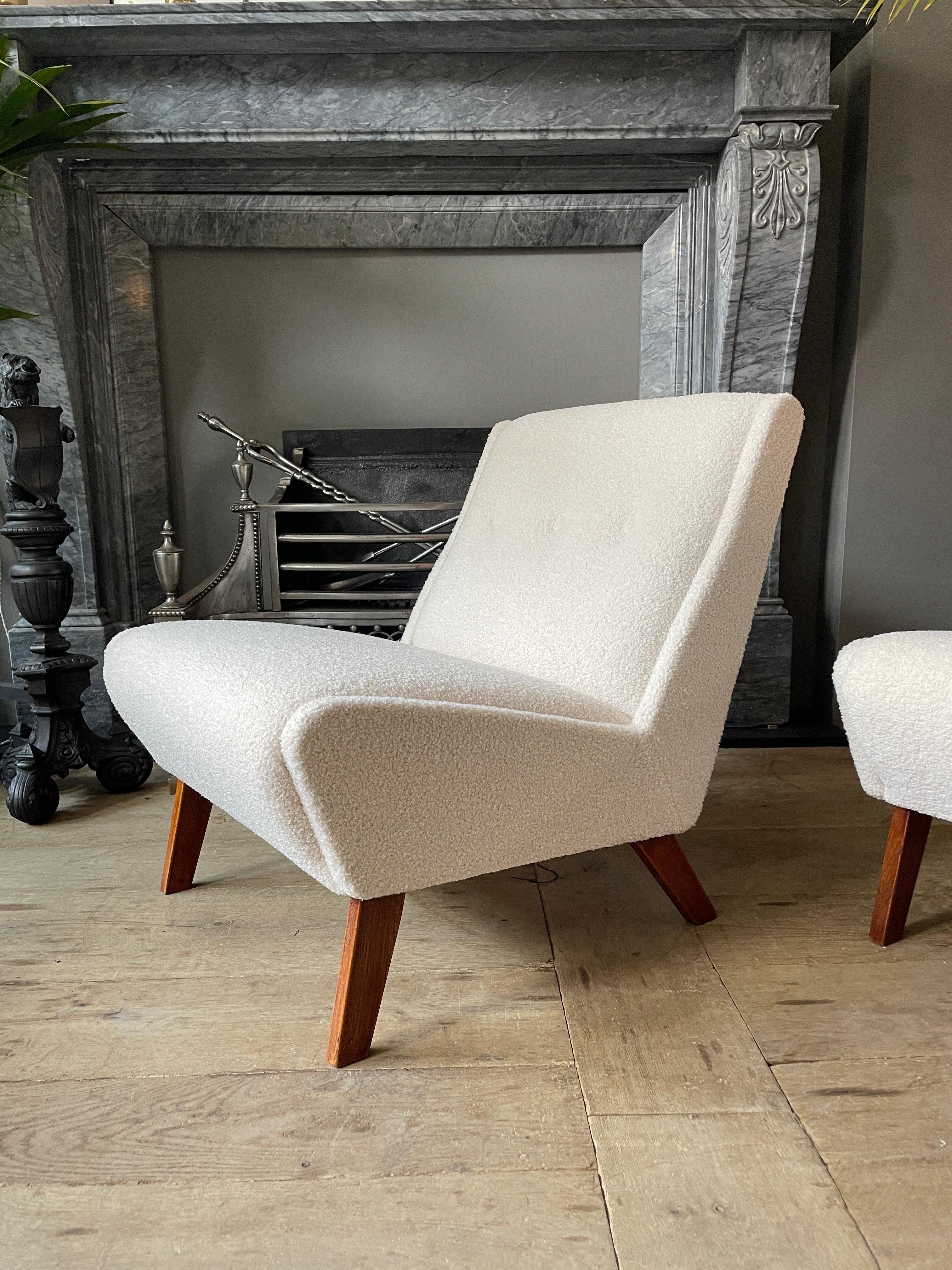 Pair of Mid-Century Modern Chairs by Ernest Race 1