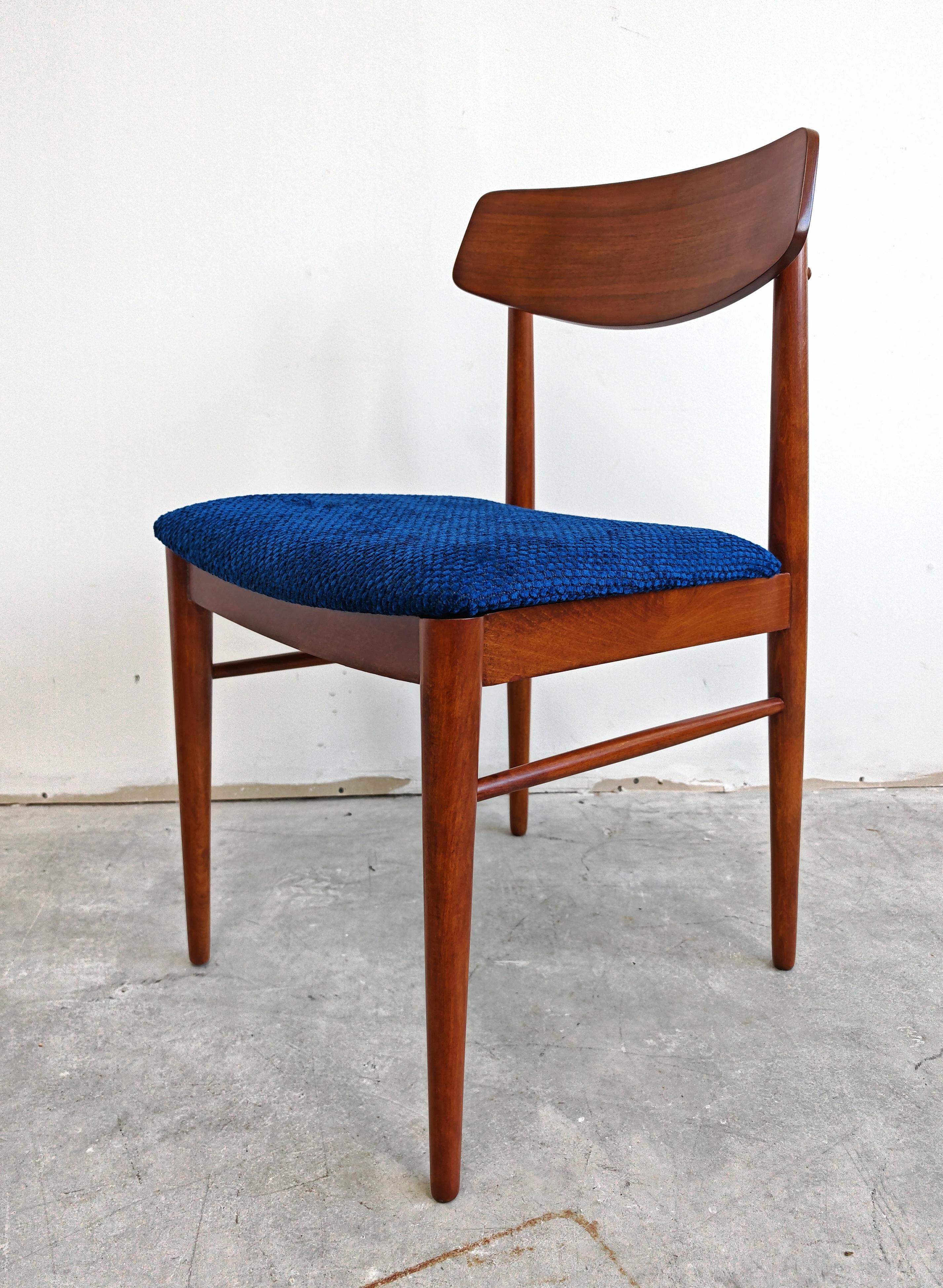 Pair of Mid Century Modern Chairs by Josef Frank for Wiesner Hager, Austria 1950 For Sale 3