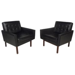 Pair of Mid-Century Modern Club Chairs