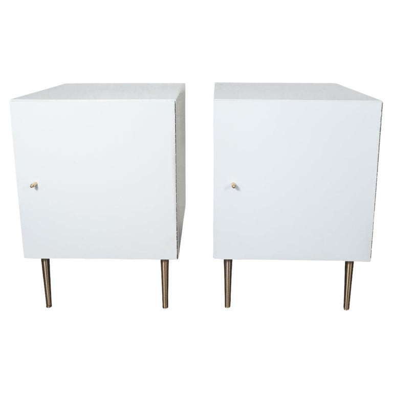 Mid Century Cabinet Pair - 1,547 For Sale on 1stDibs