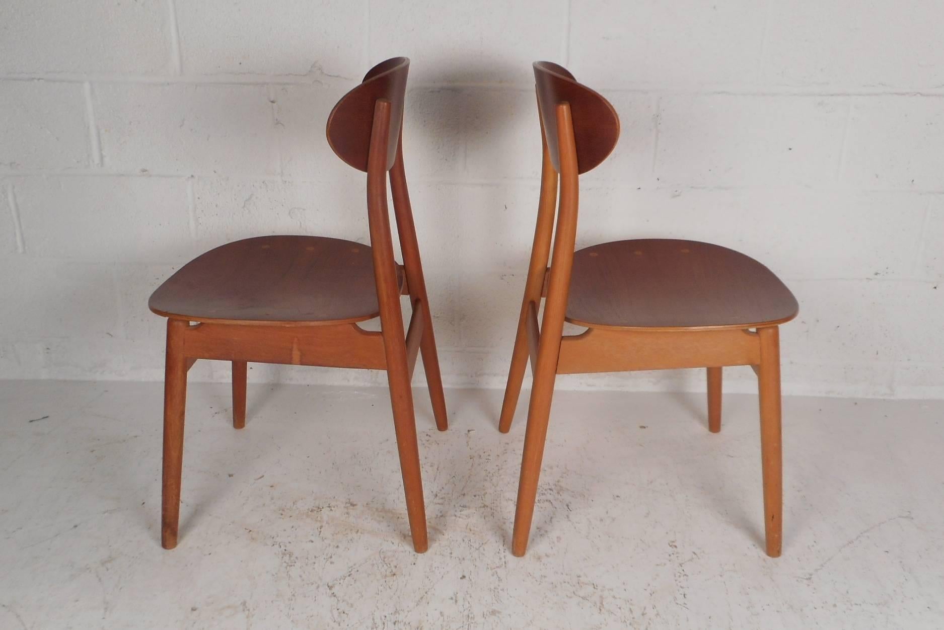mid century modern danish chair