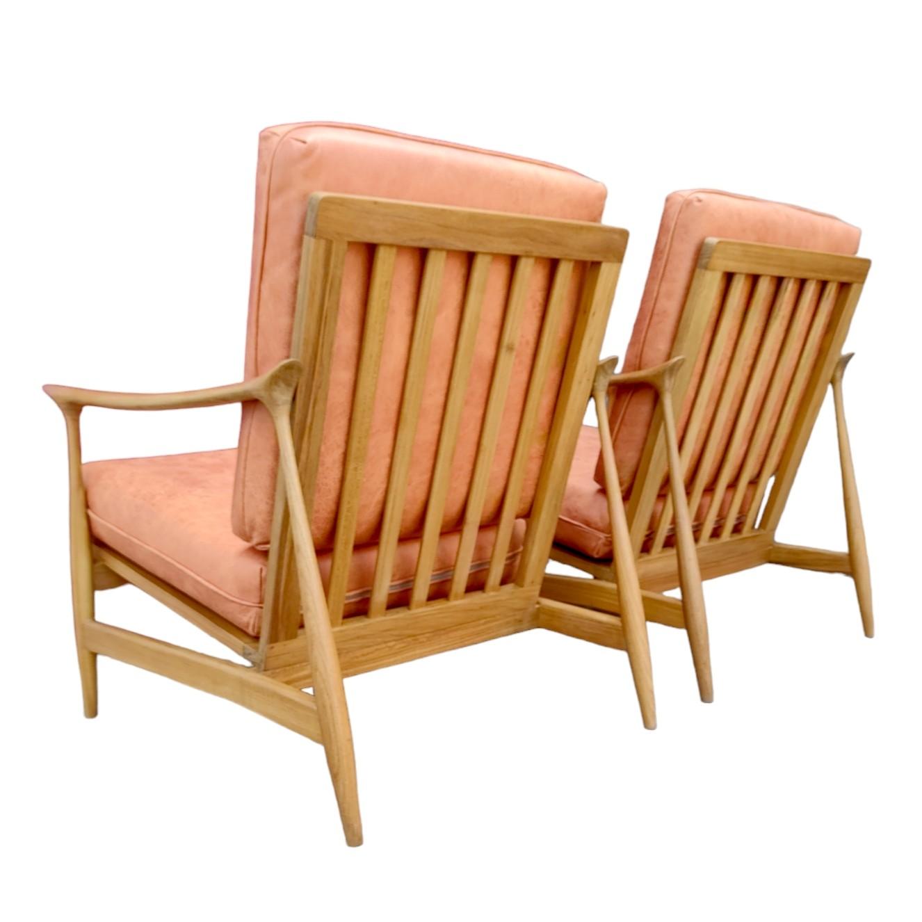 Pair of Mid-Century Modern Danish Style Arm Chairs 2
