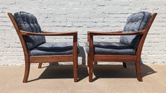 Pair of Mid Century Modern Danish Teak Side Chairs