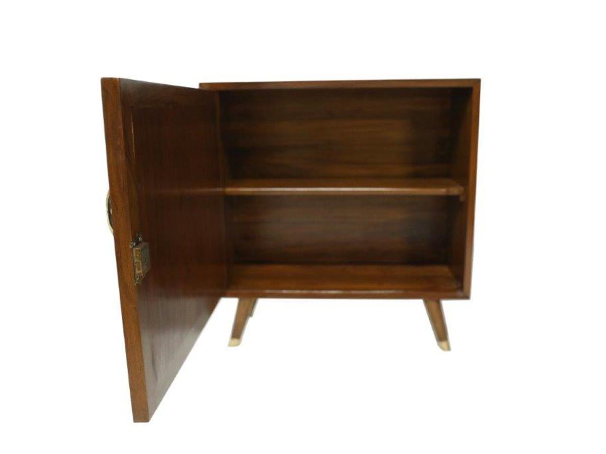 20ième siècle Paire de tables d'appoint ou de chevet en teck danois de la Modernity en vente