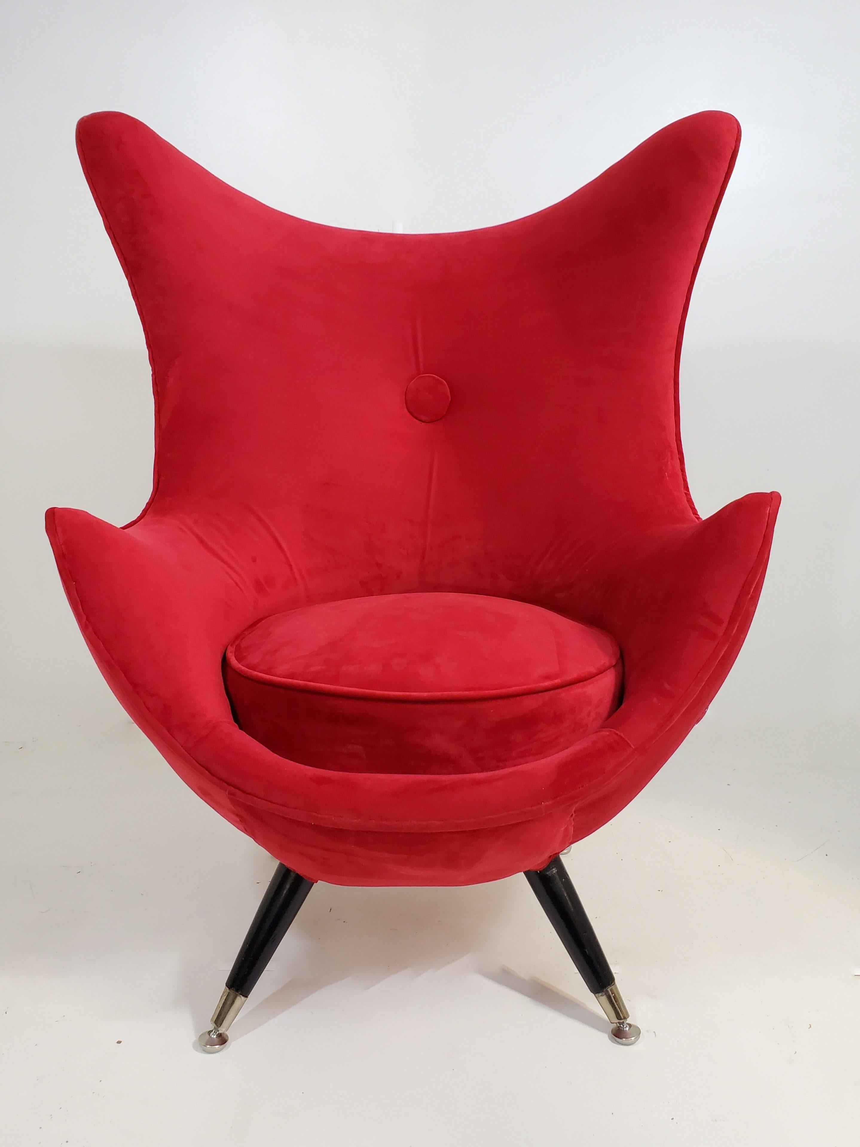 egg chair mid century modern