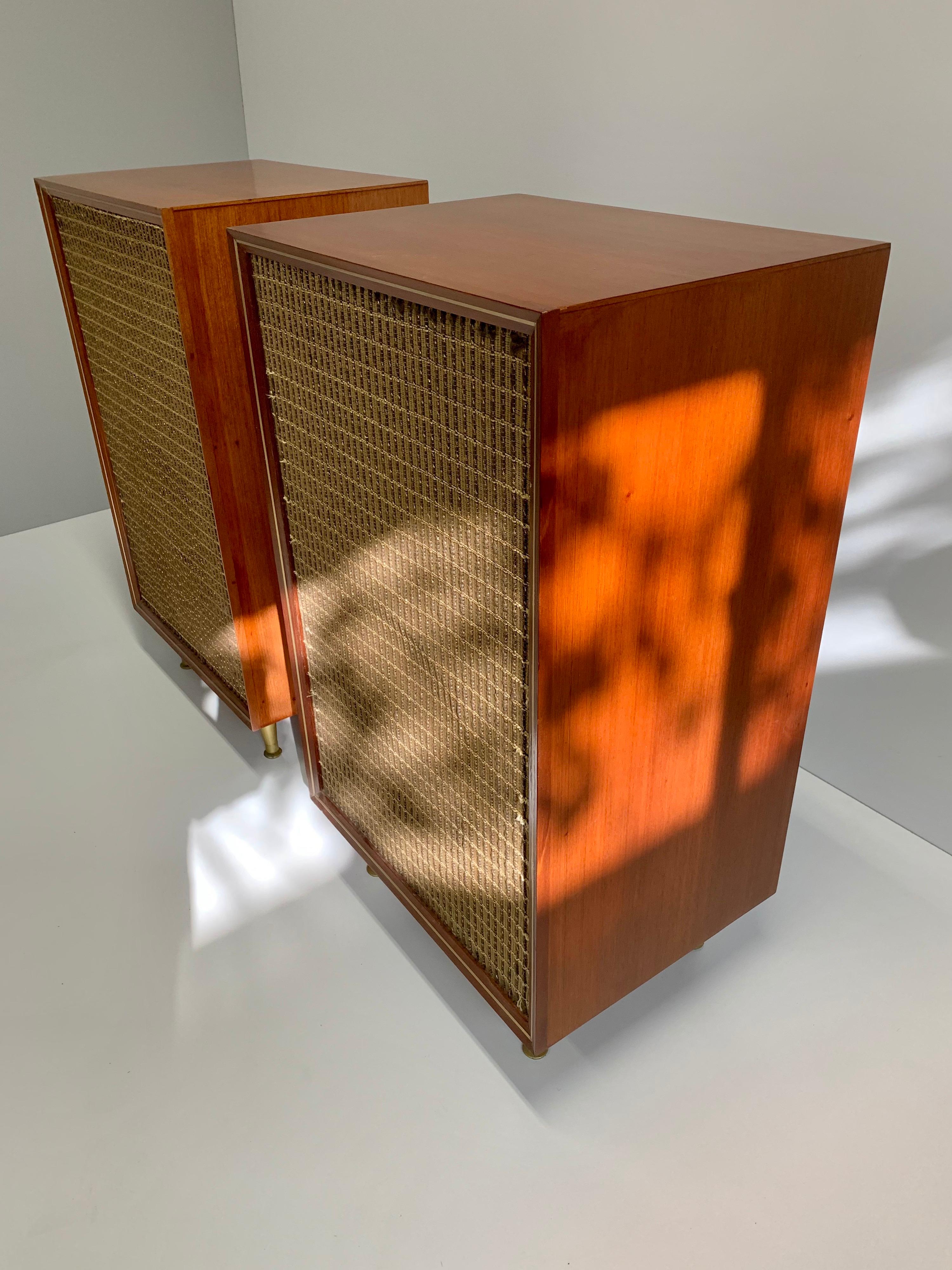 mid century speaker cabinet