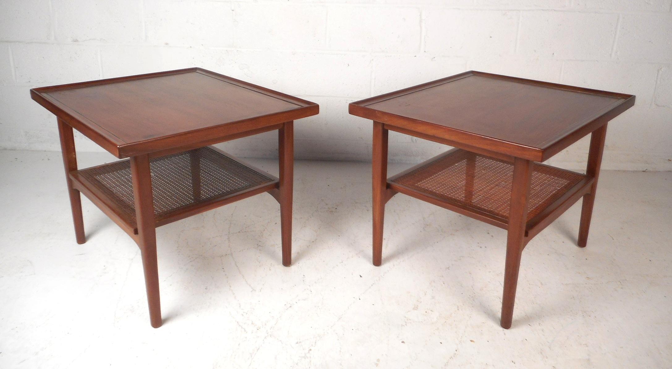 American Pair of Mid-Century Modern End Tables by Drexel