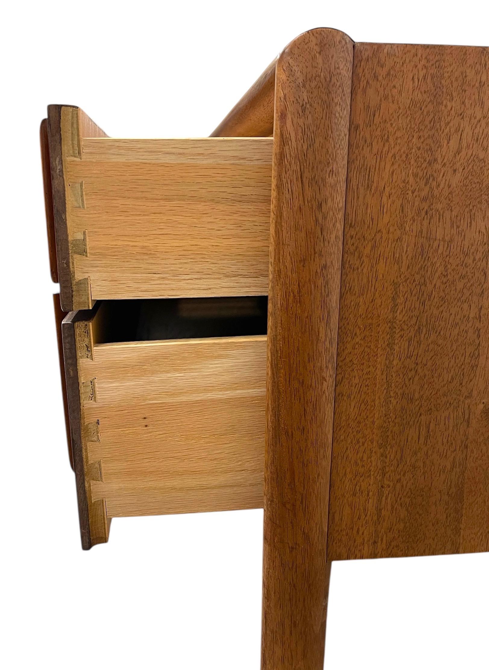 Pair of Mid-Century Modern End Tables from Drexel Parallel Collection For Sale 2
