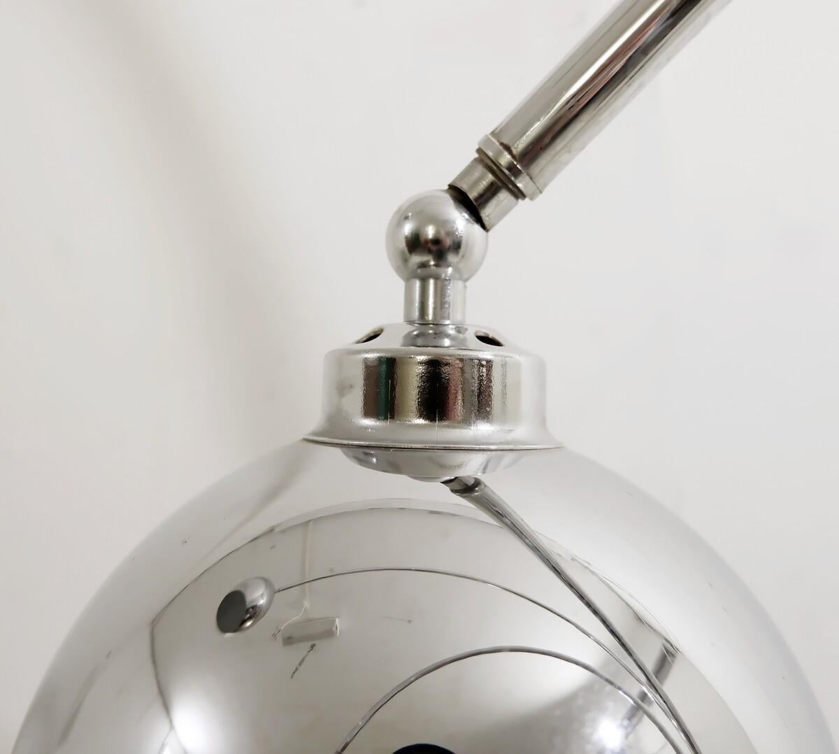 Paire de lampadaires modernes du milieu du siècle dernier de Goffredo Reggiani pour Roche Bobois 3