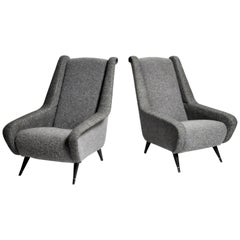 Pair of Mid-Century Modern French Chairs