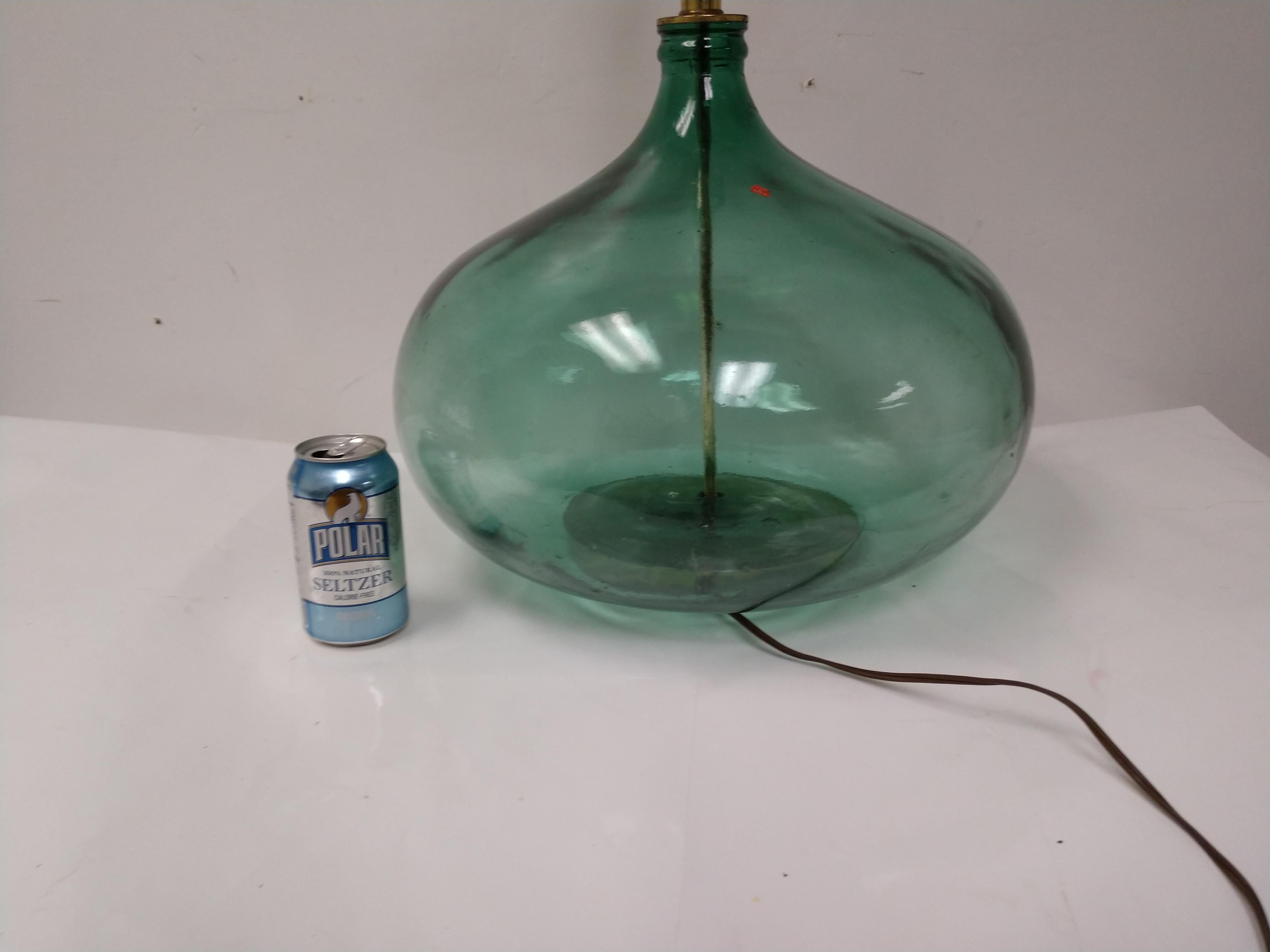 Mid-20th Century Pair of Mid-Century Modern Hand Blown Italian Table Lamps