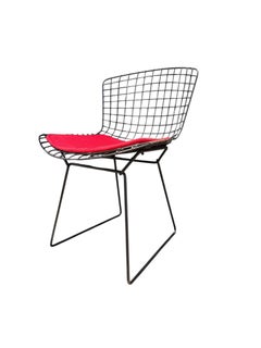 Pair of Mid-Century Modern Harry Bertoia "Wire" Chairs for Knoll