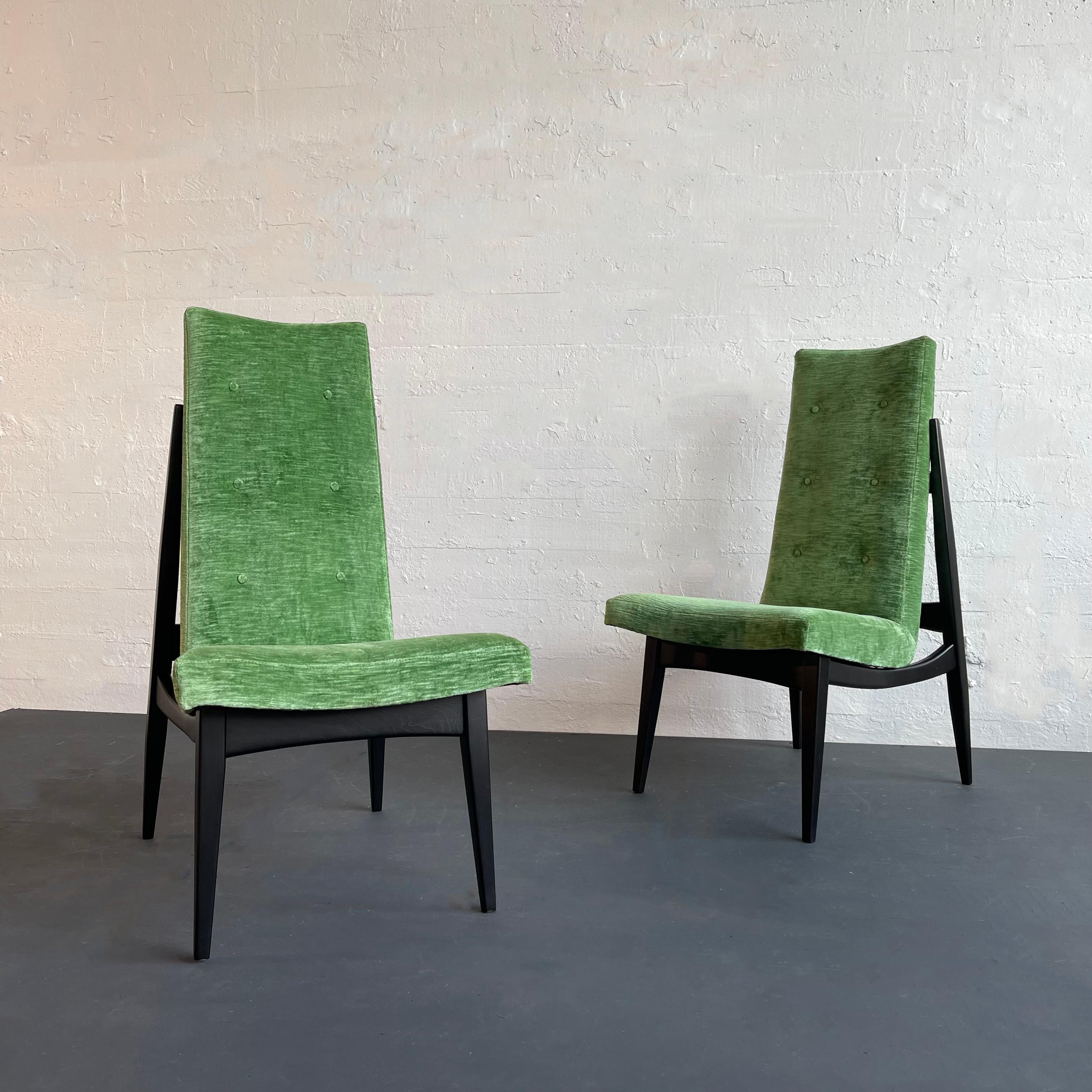 Paire de chaises d'appoint The Modernity à dossier haut en vente 2