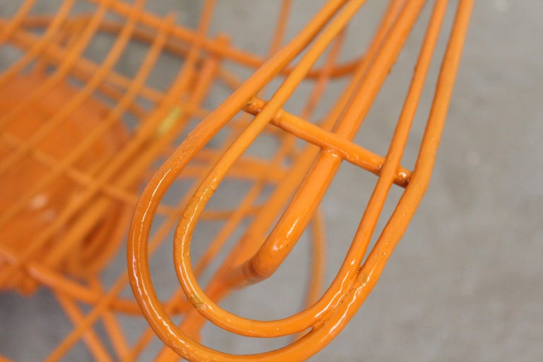 Pair of Mid-Century Modern Homecrest Siesta Swivel Rocker Patio Lounge ...