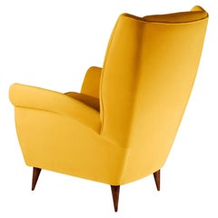 Pair of Mid-Century Modern Inspired Italian Style ‘Marcello’ Lounge Chairs