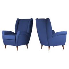 Sedie Wingback moderne di metà secolo