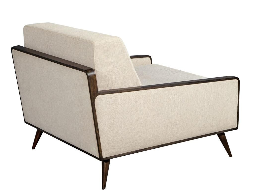 Pair of Mid-Century Modern Inspired Lounge Chairs 2