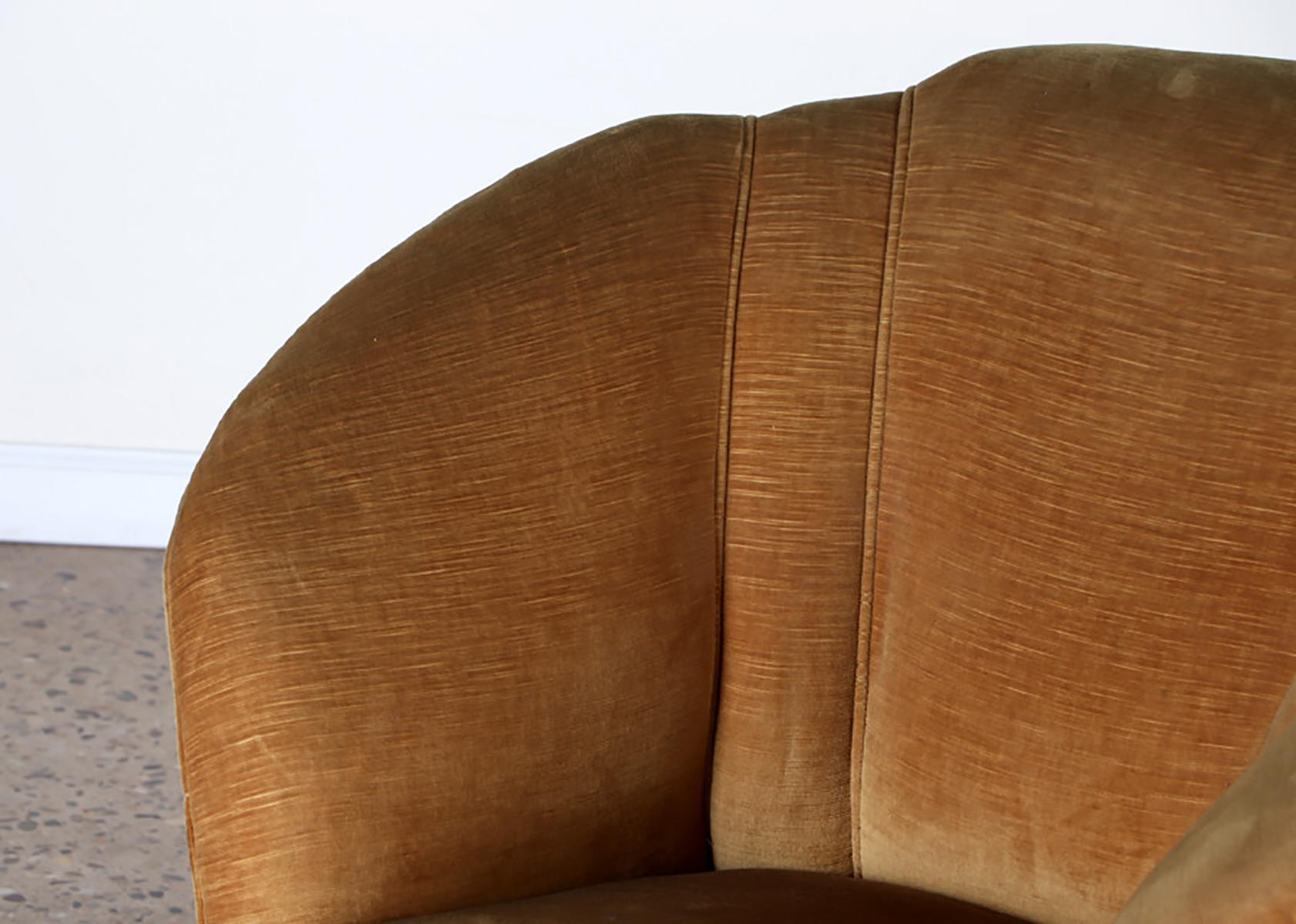 20th Century Pair of Mid-Century Modern Italian Lounge Chairs