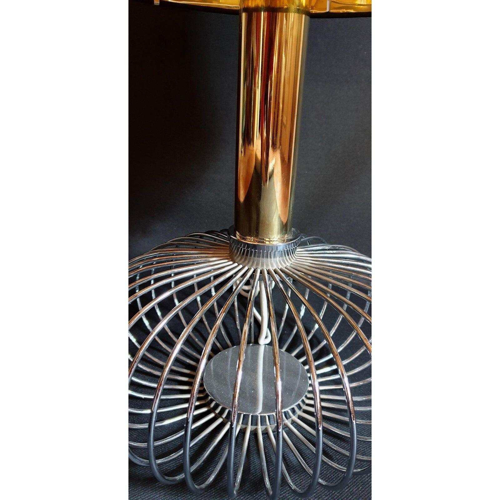 Paire de lampes de table italiennes mi-siècle moderne en vente 1