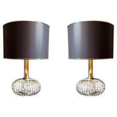 Pair of Mid-Century Modern Italian Table Lamps