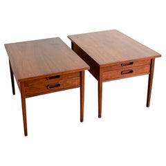 Pair of Mid Century Modern Jack Cartwright End Tables