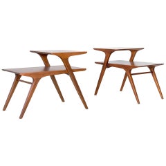 Pair of Mid-Century Modern John Van Koert for Drexel Side Tables