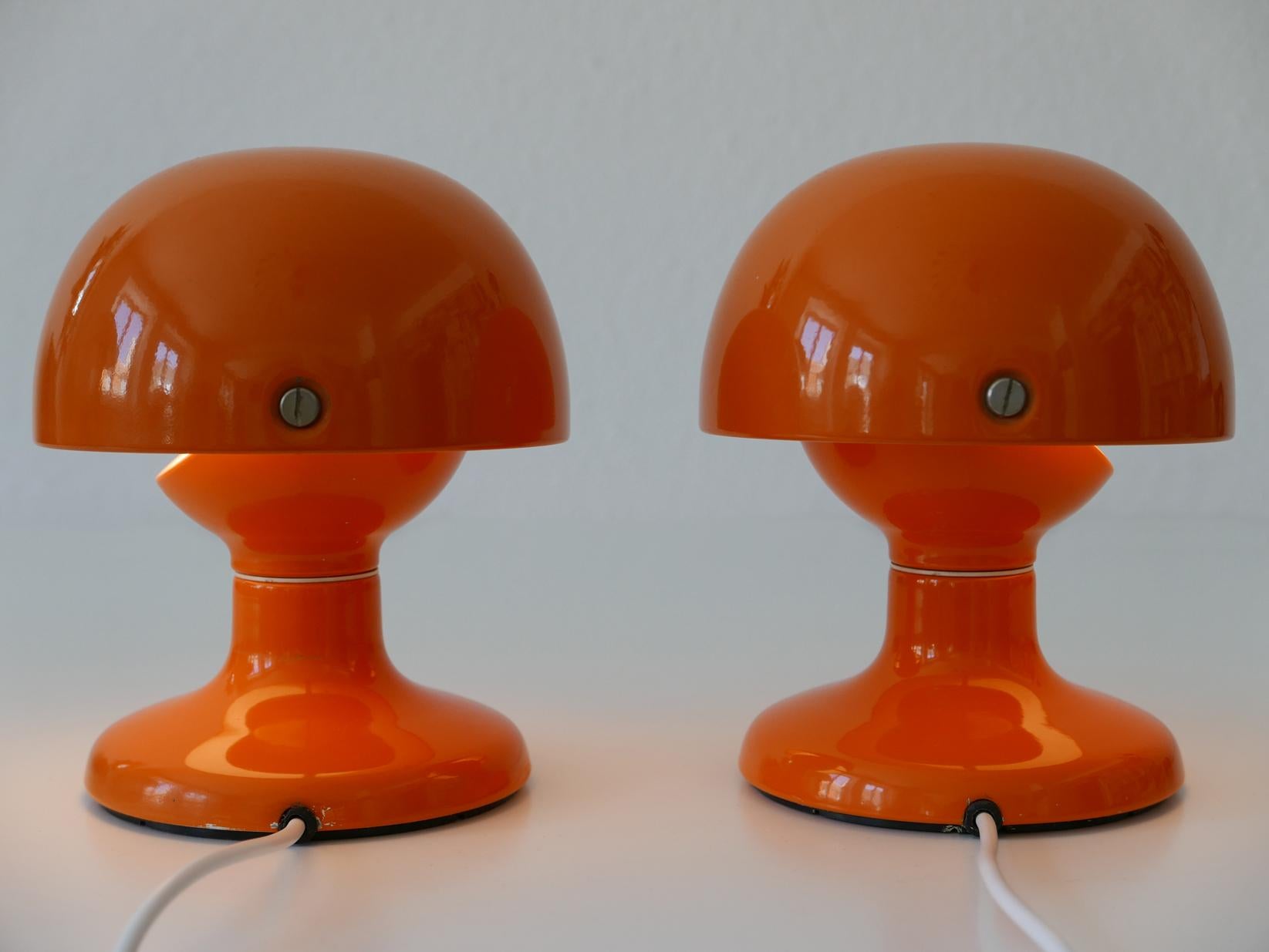 Pair of Mid-Century Modern Jucker Table Lamps by Afra & Tobia Scarpa, 1960s For Sale 2